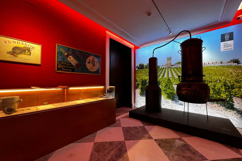 Una de las salas del Palacio San Dionisio