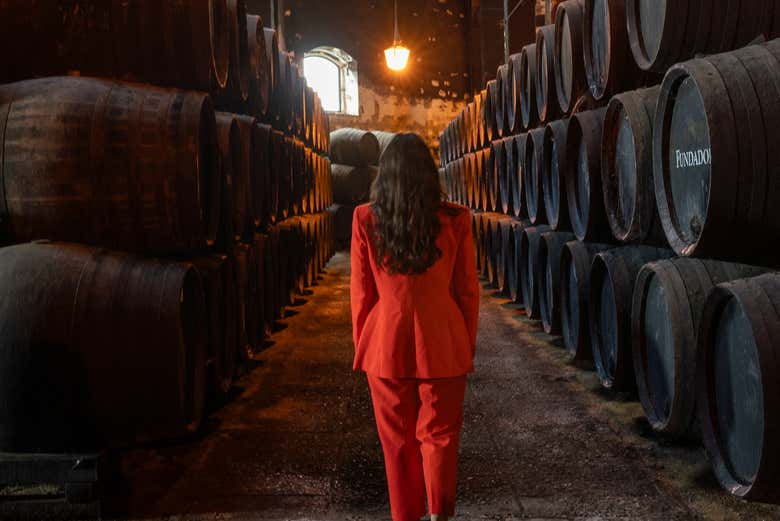 Percorrendo as Bodegas Fundador