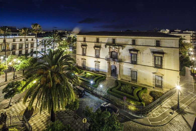 Il Palazzo Domecq in Plaza Aladro de Jerez