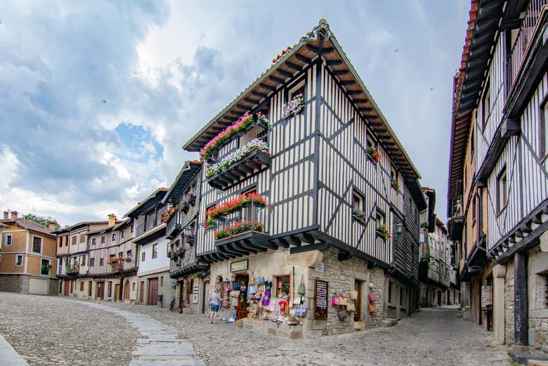 Maison à colombages typique