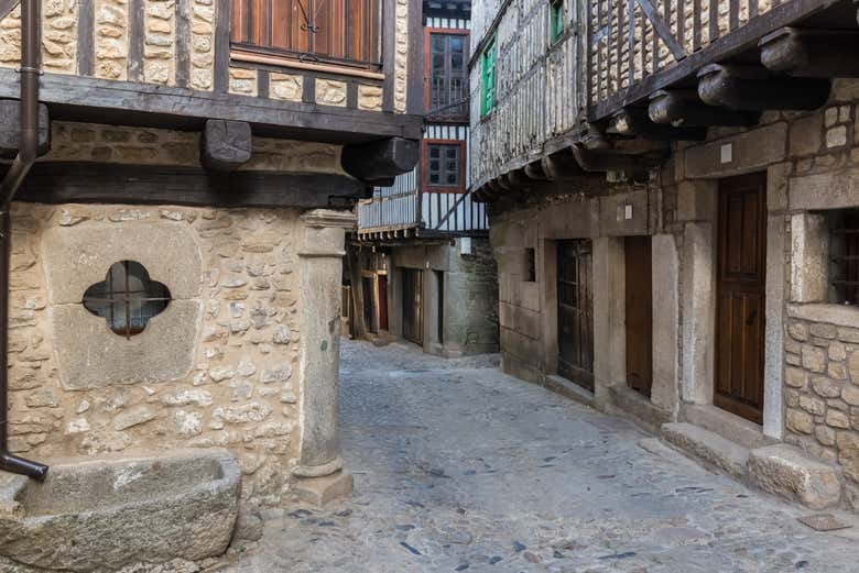 Rue typique de La Alberca