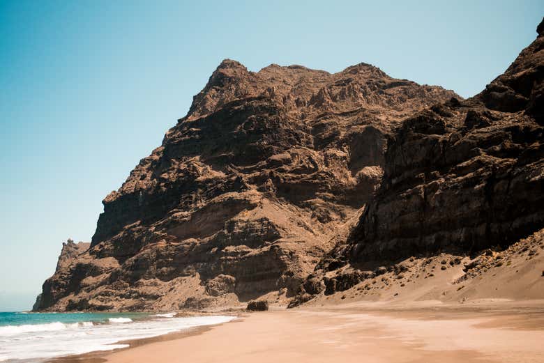 Visitando a praia de Güi Güi