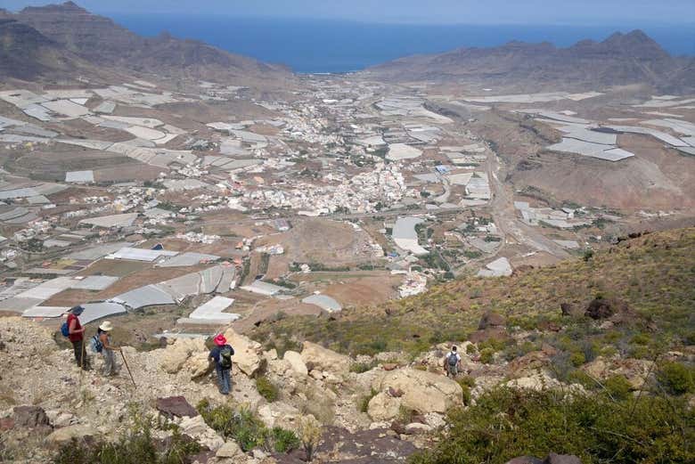 Subindo os picos de Gran Canaria