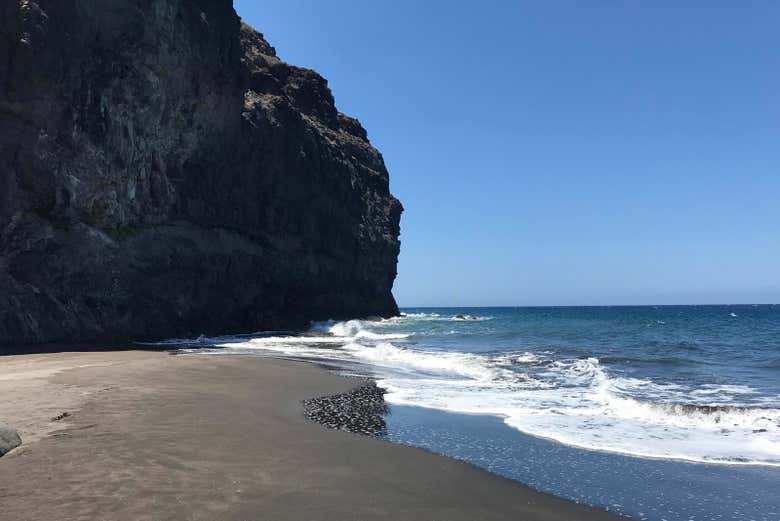 Fotografando a praia de Güi Güi