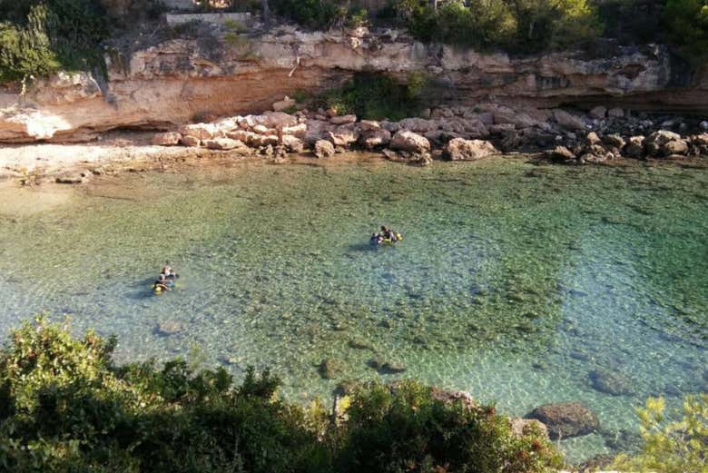 Cala Llobeta à La Ametlla de Mar
