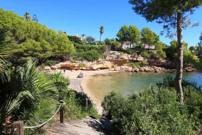 Panorámica de Cala Llobeta
