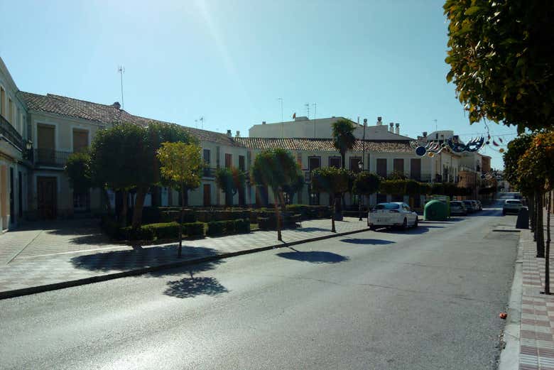 Recorriendo las calles de La Carolina