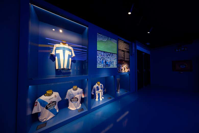 Camisetas históricas del Dépor