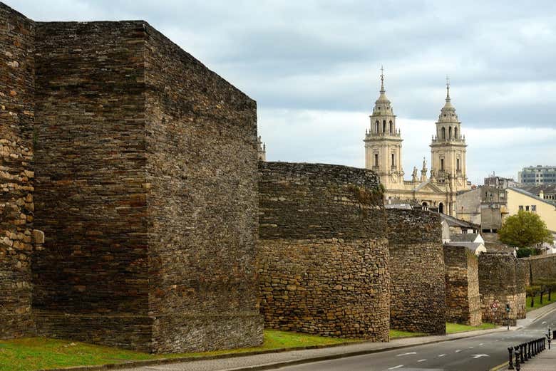 Roman walls in Lugo