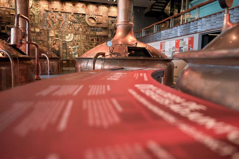 Una de las salas de la fábrica