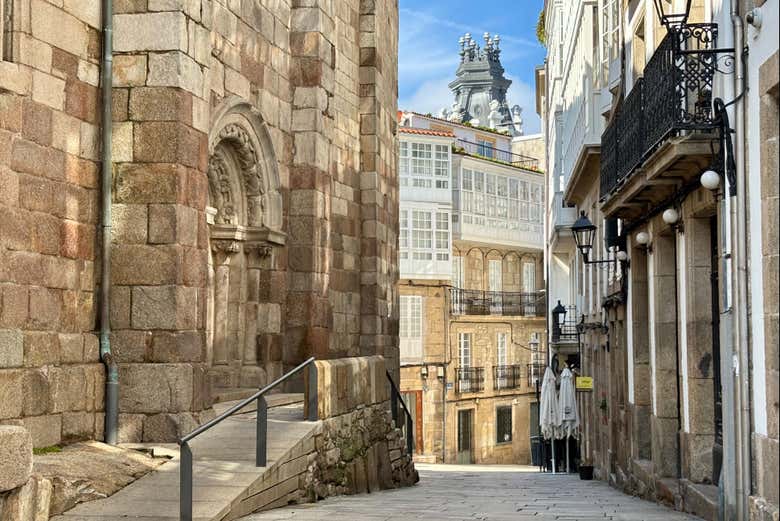 Calles con encanto en La Coruña