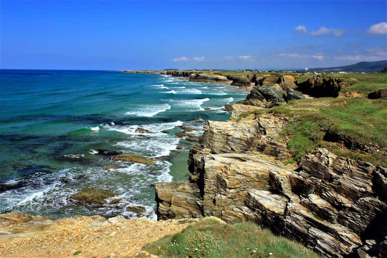 Paisajes de la costa de Lugo