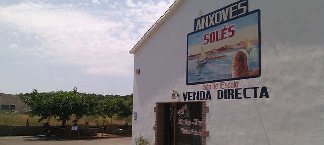 Biglietto per la Fabbrica-Museo delle acciughe Solés 