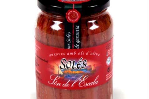 Anchoas Solés en aceite de oliva