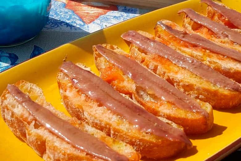 Degustaréis los productos Solés