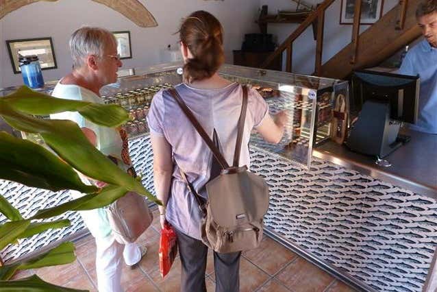 Visitando la tienda de productos