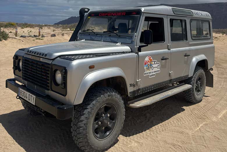 Hop on this off-roading vehicle for our day trip 