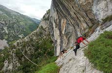 Vía ferrata de La Hermida