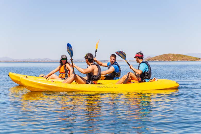 La mejor actividad de kayak
