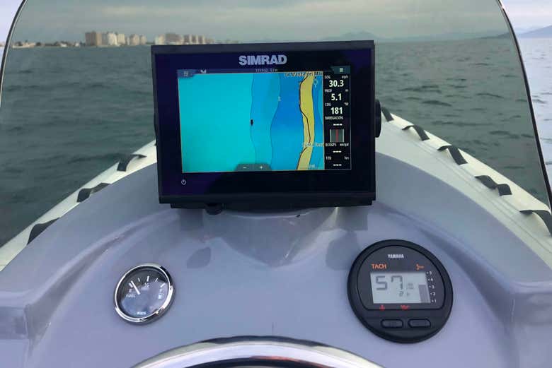 Chaque bateau contient un système GPS