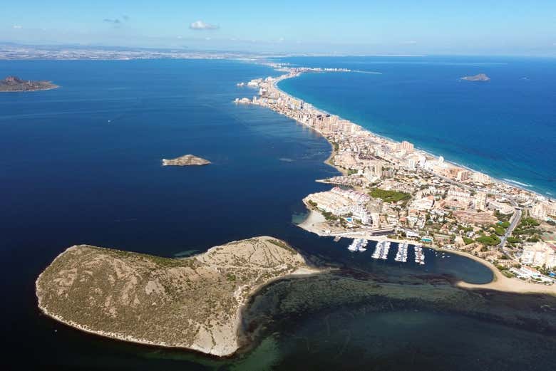 Vista aérea Mar Menor