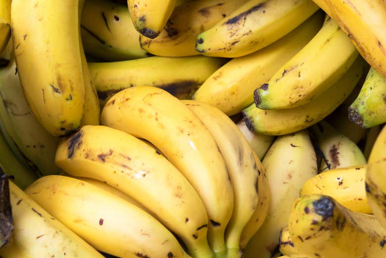Degustación de plátanos de Canarias