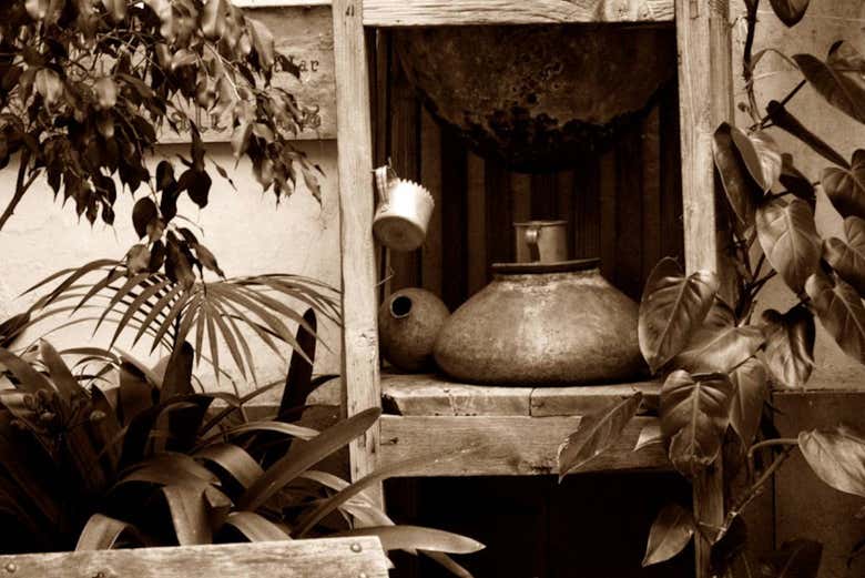Foto antica della Casa de los Balcones