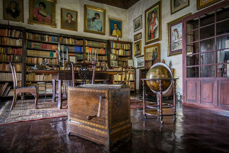 L'intérieur de la Casa de los Balcones