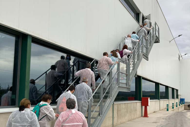 Visite des installations