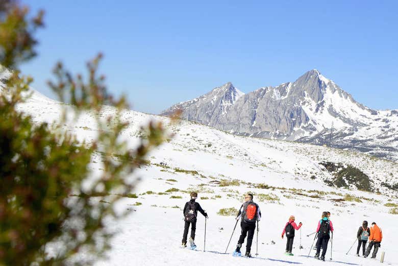 Caminando por las montañas