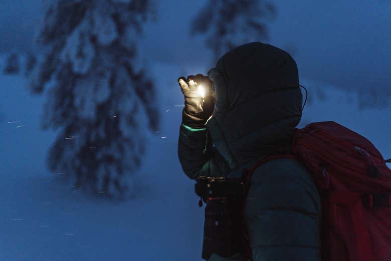 Putting the headlamps on