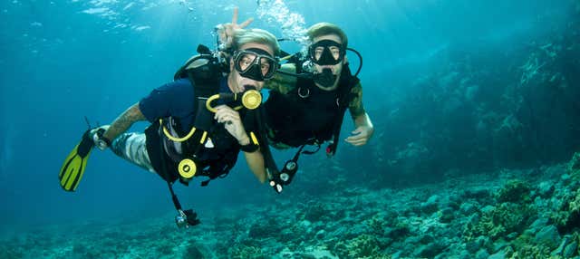 Bautismo de buceo en La Restinga