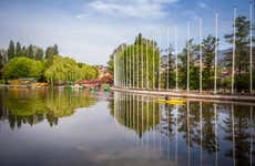 Balade en kayak sur le canal olympique du Segre