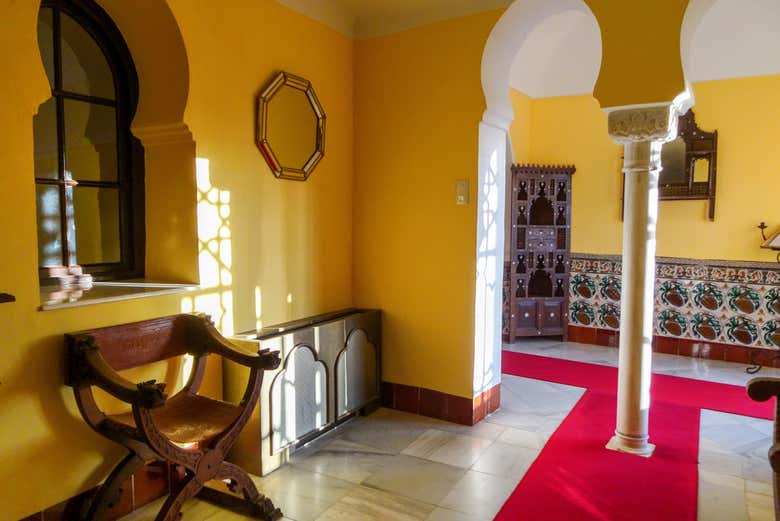 Recorriendo el castillo