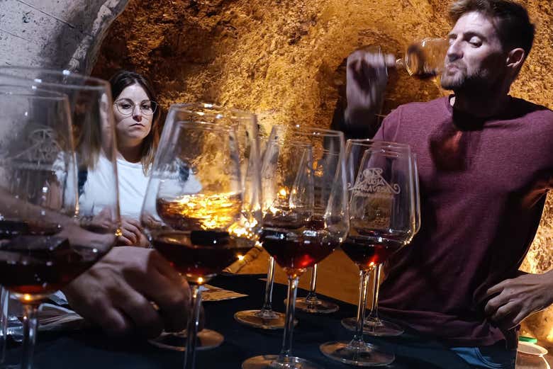 Dégustation du vin de Laguardia