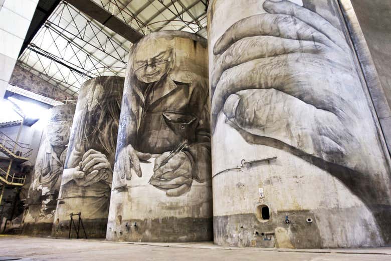 Murales della cantina