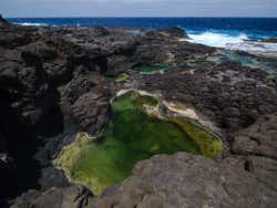Los Charcones natural pools