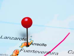 Mapa de Lanzarote