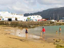 Shores of La Graciosa Beach