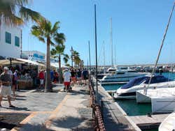 Promenade at Playa Blanca