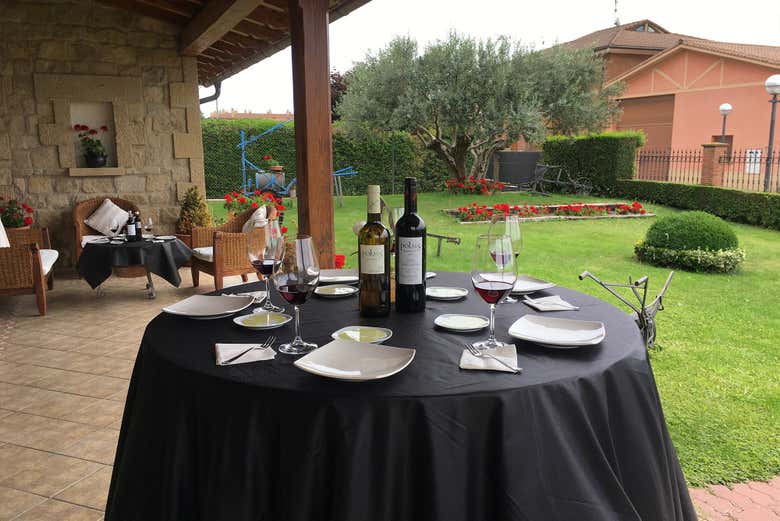 Table pour l'apéritif