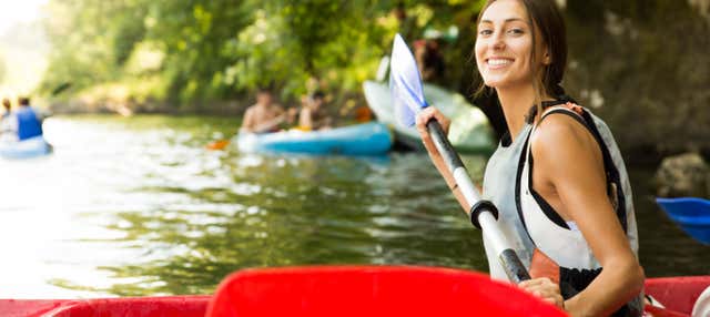 Descenso del río Nalón en canoa