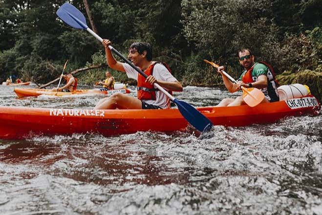 Parcours passionant sur la rivière Nalón