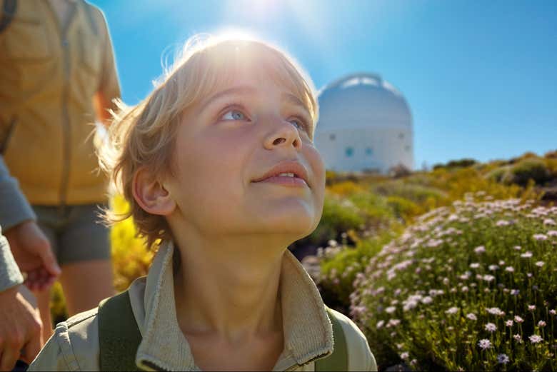 Disfrutando de la visita