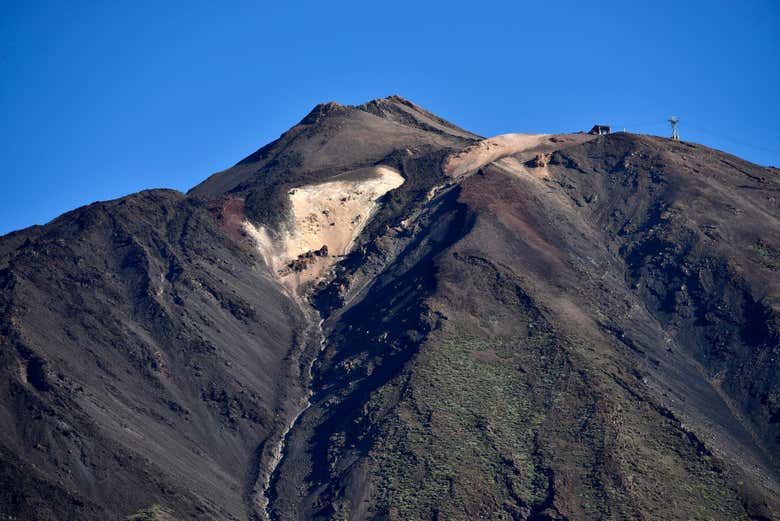 La silueta del Teide