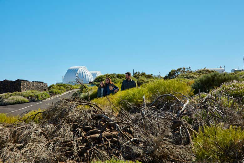 Instalaciones del observatorio del Teide