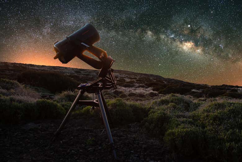 Télescope pour profiter du ciel étoilé