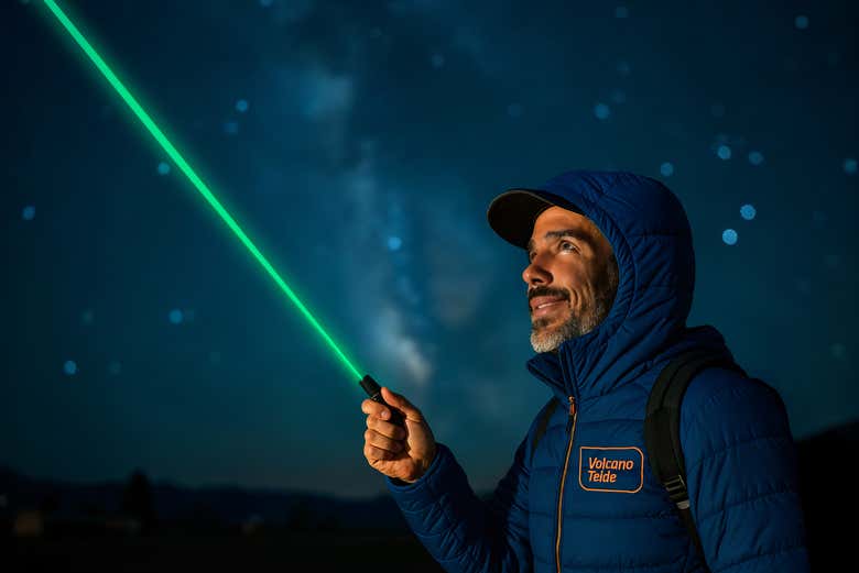 Una velada mágica observando estrellas en el Teide