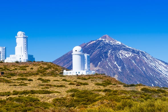 Visita guiada por el observatorio del Teide