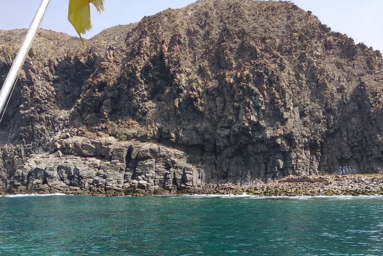 Falaises de la côte sud de Tenerife
